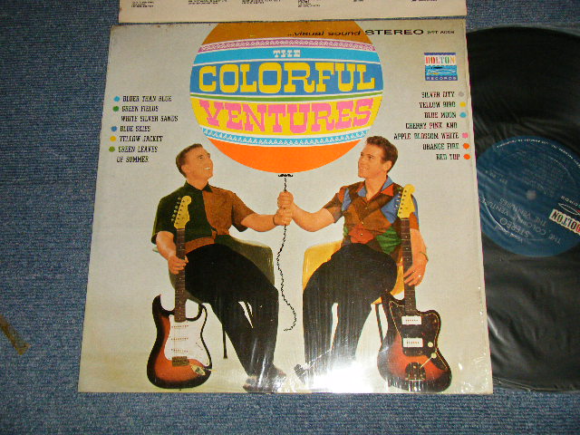 画像1: THE VENTURES - THE COLORFUL VENTURES(Ex+MINT/MINT-~Ex+++ Looks:MINT) / 1961 THAILAND ORIGINAL "TURQUOISE Label" STEREO Used LP 