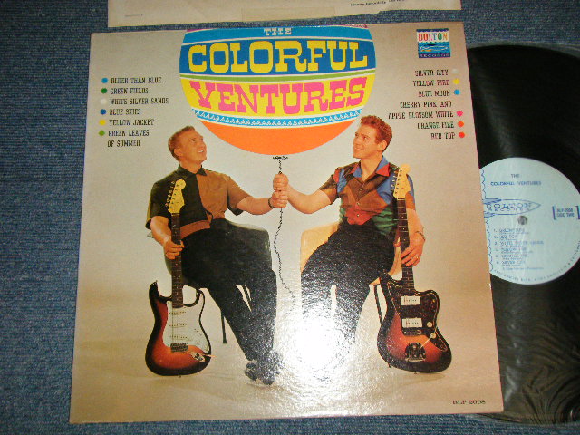 画像1: THE VENTURES - THE COLORFUL VENTURES (Matrix #A)BLUE HORIZON - BLP-2008-SIDE-1-CH-2 B)BLUE HORIZON - BLP-2008-SIDE-2-CH-2) "SIDE-ONE" Credit Label ) (Ex++/Ex++) / 1961 US AMERICA ORIGINAL "LIGHT BLUE Label" MONO Used LP 