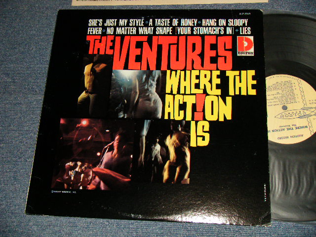 画像1: THE VENTURES -  WHERE THE ACTION IS (Ex++/Ex++ Looks:Ex+++) / 1965 US AMERICA ORIGINAL "AUDITION Label PROMO" MONO Used LP 