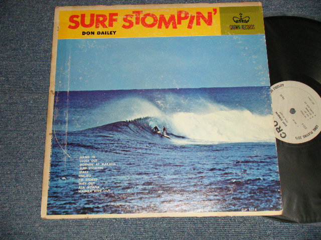 画像1: DON DAILEY - SURF STOMP (Ex/Ex+ Looks:Ex++TapeSeam) / 1963 US AMERICA MONO Used LP