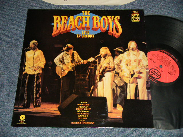 画像1: The BEACH BOYS - LIVE IN LONDON (MINT-/MINT-) / 1977 Version UK ENGLAND REISSUE Used LP