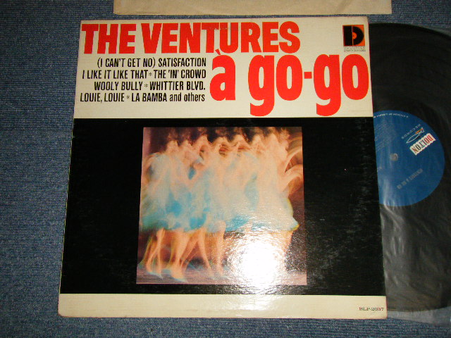 画像1: THE VENTURES - A GO-GO (Ex++/Ex- Looks:Ex+ EDSP) / 1965 US AMERICA ORIGINAL 1st Press "DARK BLUE with SILVER Print Label" MONO Used LP 
