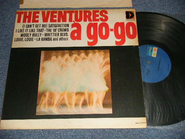 画像1: THE VENTURES - A GO-GO (Ex++/Ex+ A-1:VG+++) / 1965 CANADA ORIGINAL 1st Press "BLUE with BLACK Print Label" MONO Used LP 