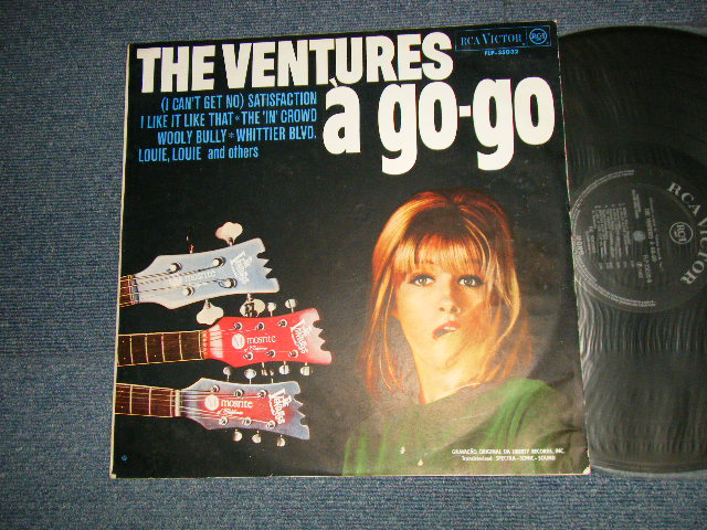 画像1: THE VENTURES - A GO-GO (A-5:Included/Change to GEMINI) (Ex++/Ex++) / 1965 BRAZIL ORIGINAL MONO Used LP 