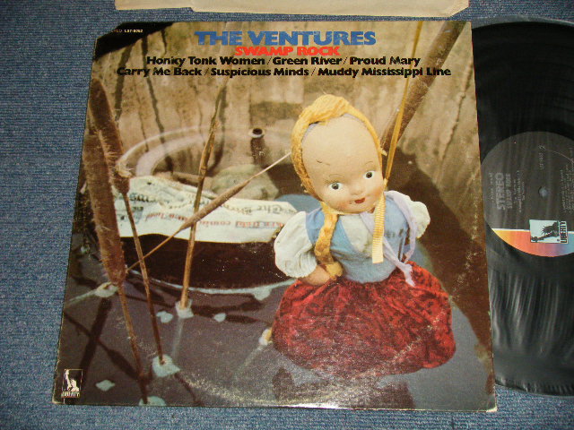 画像1: THE VENTURES -  SWAMP ROCK (Ex+/MINT- CUT OUT) / 1969 US AMERICA ORIGINAL Used LP