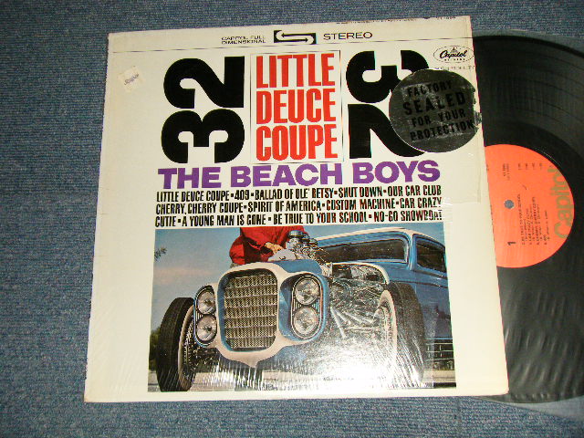 画像1: The BEACH BOYS - LITTLE DEUCE COUPE  (MINT/MINT) / 1974 Version US AMERICA REISSUE "ORANGE Label” STEREO Used LP