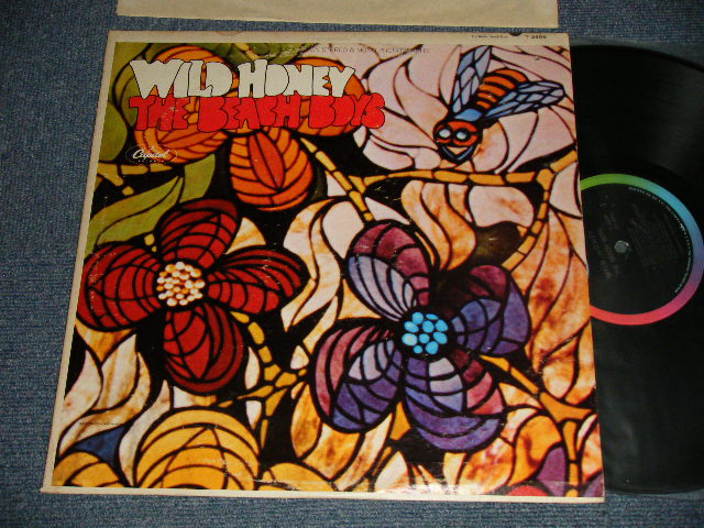 画像1: THE BEACH BOYS - WILD HONEY (Matrix #A)T-1-2859-F1 IAM in TRIANGLE B)T-2-2859-F1 IAM in TRIANGLE) "SCRANTON Press jn PENNSYLVANIA"  (Ex++/Ex+++ Looks:Ex++) /1967 US AMERICA ORIGINAL 1st Press "BLACK with RAINBOW Label" Mono Used LP