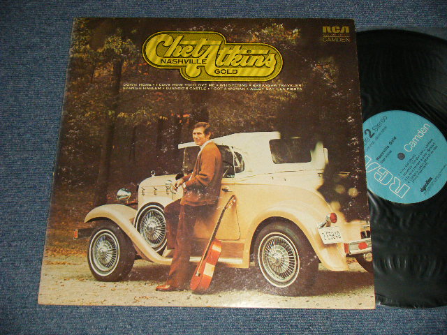 画像1: CHET ATKINS - NASHVILLE GOLD (Ex++/Ex++ Looks:Ex+++) / 1972 US AMERICA ORIGINAL 1st Press "RCA BLUE Label" STEREO Used LP