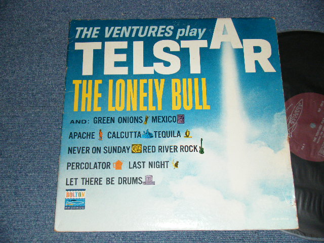 画像1: THE VENTURES - PLAY TELSTAR  (Ex+/Ex Looks:Ex-) / 1962 CANADA ORIGINAL 2nd Press "MAROON Label" MONO Used LP