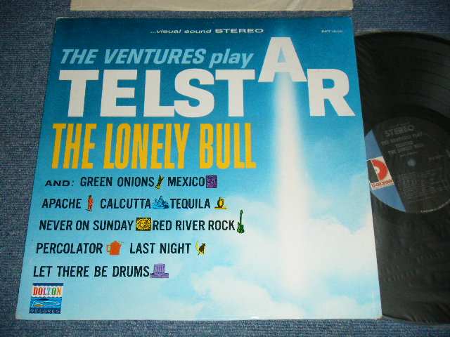 画像1: THE VENTURES - PLAY TELSTAR (Ex++/MINT-) / 1966 Version US AMERICA RE-PRESS "'D' MARK Label" Used LP