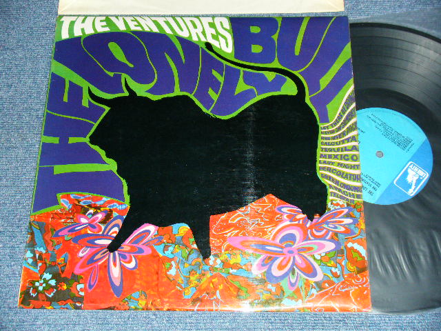 画像1: THE VENTURES - THE LONELY BULL (Same tracks as PLAY TELSTAR)(Ex++/MINT-) / 1968 UK ENGLAND ORIGINAL STEREO Used LP