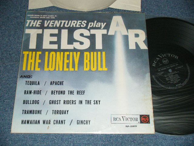 画像1: THE VENTURES - PLAY TELSTAR (DIFFERENT TRACKS) (Ex+++/MINT-) / 196? BRASIL BRAZILIAN Press ORIGINAL MONO Used LP