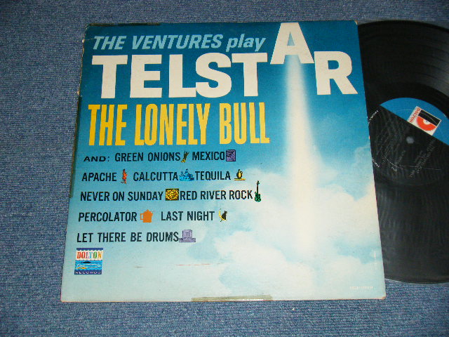 画像1: THE VENTURES - PLAY TELSTAR (Ex++/Ex+++, Ex+ Looks:Ex-) / 1966 Version US AMERICA RE-PRESS REISSUE "'D' Mark Label" MONO Used LP