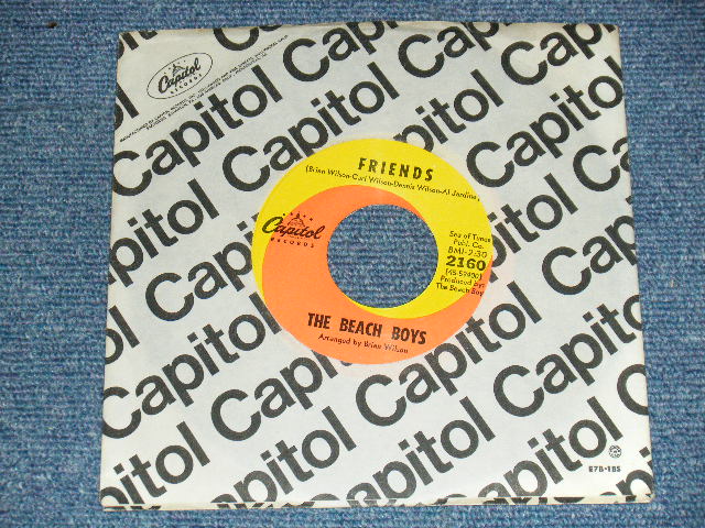 画像1: THE BEACH BOYS - A) FRIENDS   LITTLE BIRD (MINT-/MINT-) / 1966 US AMERICA ORIGINAL Used 7" SINGLE