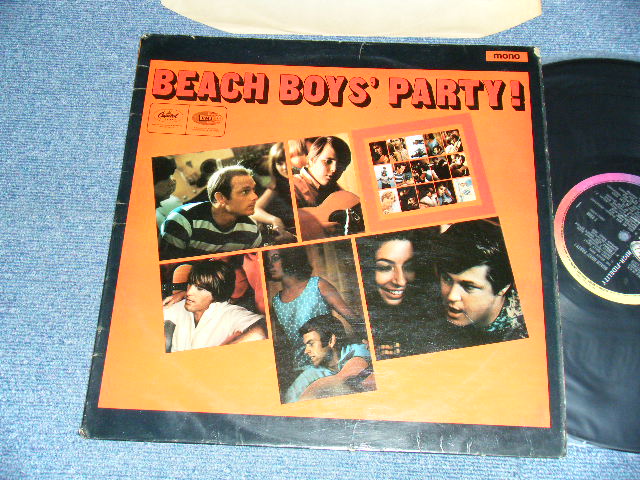 画像1: The BEACH BOYS - BEACH BOYS' PARTY! (Matrix #A) MAS-1-2398 -1 2 RD B) MAS-2-2398 -1 1 GT) (Ex+/Ex++) / 1966 UK ENGLAND ORIGINAL MONO Used LP
