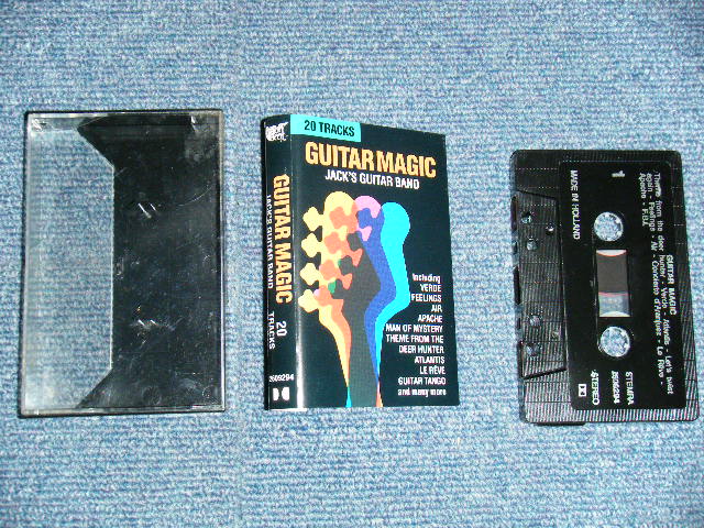 画像1: JACK'S GUITAR BAND - GUITAR MAGIC (20 TRACKS, Cover by THE SHADOWS)  (1961-62)  (MINT-/MINT) / 1990 NETHERLANDS ORIGINAL Used CASSETTE Tape