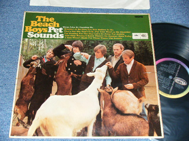 画像1: The BEACH BOYS - PET SOUNDS (Matrix #A)T1-2458-1  1 OT B)T2-2458-1  1 MM) (VG+++/Ex++ SPLIT) / 1966 UK ENGLAND ORIGINAL MONO Used LP