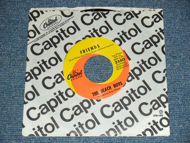 画像1: THE BEACH BOYS - A) FRIENDS   LITTLE BIRD (MINT/MINT) / 1966 US AMERICA ORIGINAL Used 7" SINGLE