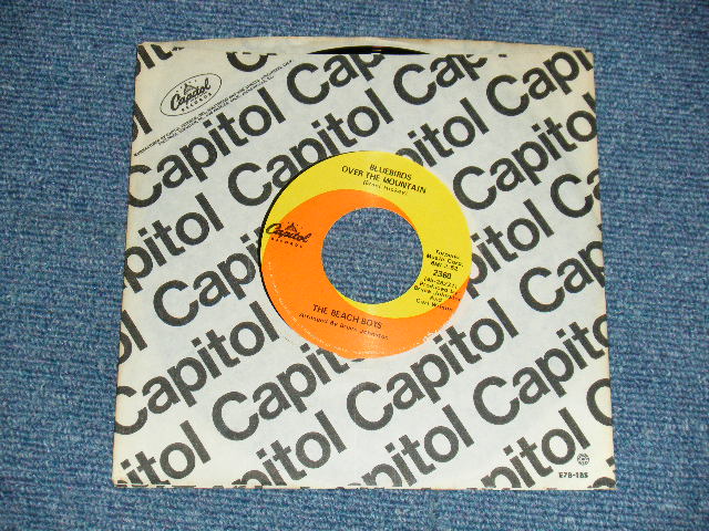 画像1: THE BEACH BOYS - A) BLUEBIRD OVER THE RAINBOW   B) NEVER LEARN NOT TO LOVE (Ex/Ex+ Looks:Ex++) / 1968 US AMERICA ORIGINAL Used 7" SINGLE