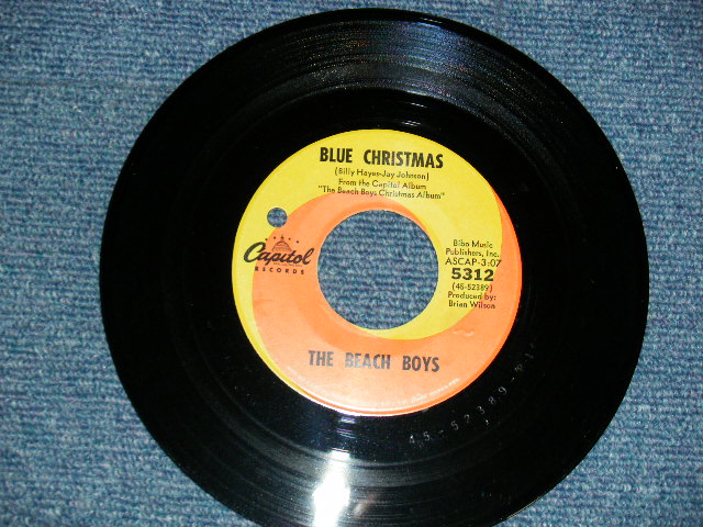 画像4: THE BEACH BOYS - A)THE MAN WITH ALL THE TOYS   B)BLUE CHRISTMAS  (Ex++/Ex++) / 1964 US AMERICA ORIGINAL "PROMPO BB HOLE" Used 7" SINGLE