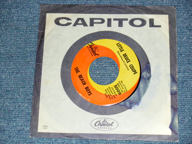 画像2: THE BEACH BOYS - A) SURFER GIRL  B)LITTLE DEUCE COUPE  (Ex++/Ex++) / 1963 US AMERICA ORIGINAL Used 7" SINGLE