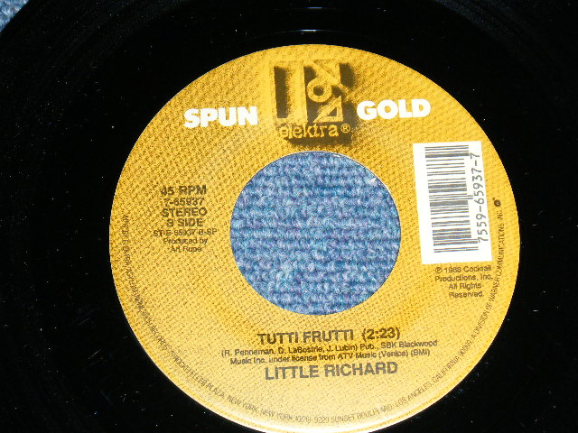 画像3: A) The BEACH BOYS - KOKOMO : B) LITTLE RICHARD - TUTTI FRUTTI (NEW) / 1988 US AMERICA "FOR JUKEBOXES ONLY" "LIMITED"  "BRAND NEW" 7" 45 Single