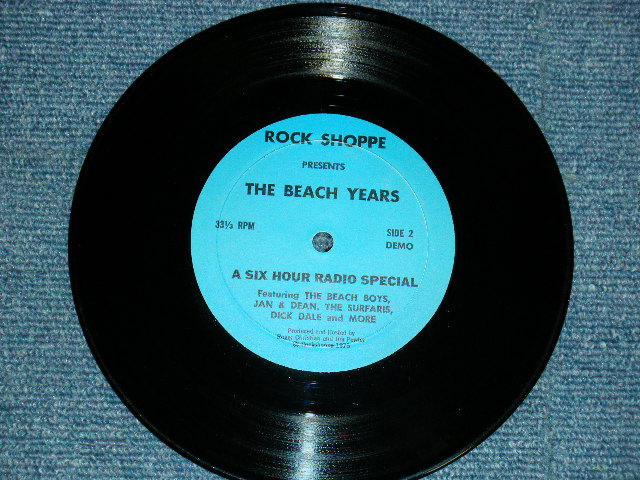画像4: THE BEACH BOYS +Jan & Dean, The Surfaris, Dick Dale  - A SIX HOUR RADIO SPECIAL "THE BEACH YEARS" (MINT-/MINT-) / 1975 US AMERICA ORIGINAL "RAFIO SHOW'S COMMERCIAL" Used 7" SINGLE