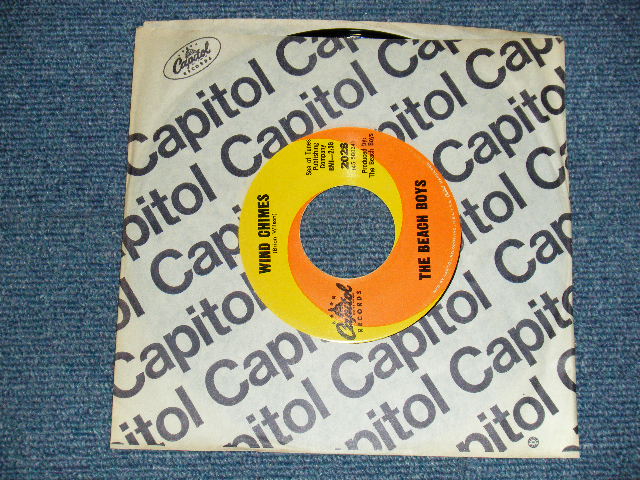画像2: THE BEACH BOYS - A) WILD HONEY  B)WIND CHIMES  (Ex+++/Ex+++) / 1968 US AMERICA ORIGINAL Used 7" SINGLE