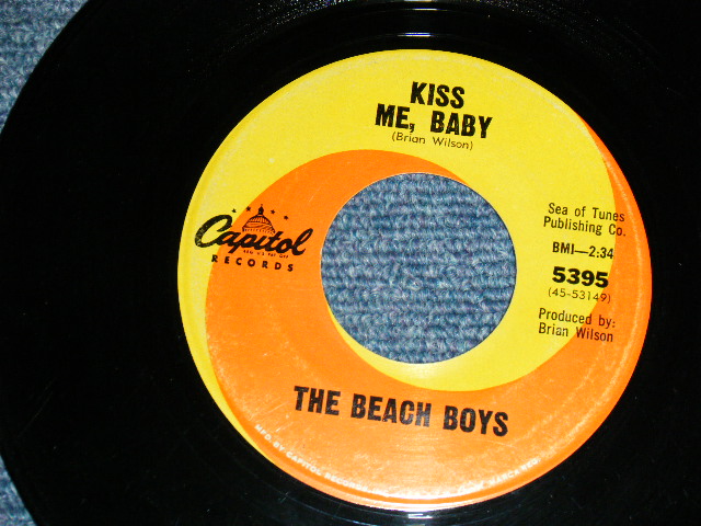 画像4: THE BEACH BOYS - HELP ME,RHONDA   (MATRIX # A) 45-53453-F-1  B) 45-53149-G-2) (Ex+/Ex+ Looks:VG+++) / 1965 US AMERICA ORIGINAL 7" SINGLE With PICTURE SLEEVE 