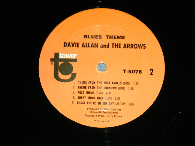 画像10: ost Sound Track : V.A. OMNIBUS : DAVIE ALLAN & The ARROWS - THE WILD ANGELS (Ex++/Ex++) / 1966 US AMERICA "DUOPHONIC STEREO"  Used LP 