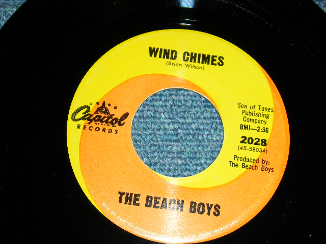 画像4: THE BEACH BOYS - A) WILD HONEY  B)WIND CHIMES  (Ex+++/Ex+++) / 1968 US AMERICA ORIGINAL Used 7" SINGLE