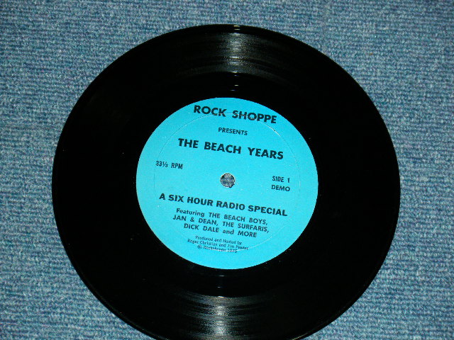 画像2: THE BEACH BOYS +Jan & Dean, The Surfaris, Dick Dale  - A SIX HOUR RADIO SPECIAL "THE BEACH YEARS" (MINT-/MINT-) / 1975 US AMERICA ORIGINAL "RAFIO SHOW'S COMMERCIAL" Used 7" SINGLE
