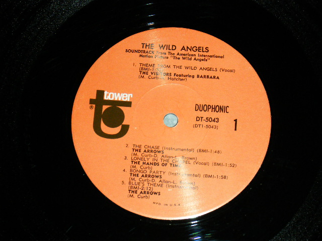 画像9: ost Sound Track : V.A. OMNIBUS : DAVIE ALLAN & The ARROWS - THE WILD ANGELS (Ex++/Ex++) / 1966 US AMERICA "DUOPHONIC STEREO"  Used LP 