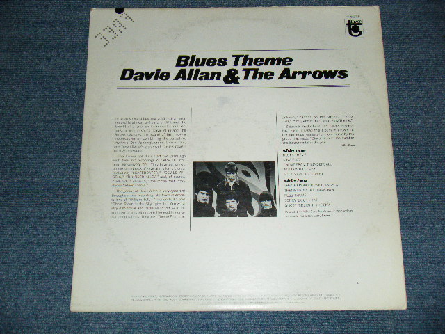 画像: DAVIE ALLAN & The ARROWS - BLUES THEME (Ex++++/Ex++ Looks:Ex+/ 1967  US AMERICA ORIGINAL "PROMO" "MONO" Used LP 