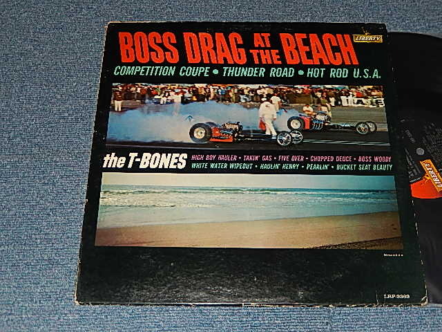 画像1: THE T-BONES -  BOSS DRAGAT THE BEACH (Ex++/Ex++) / 1964 US AMERICA ORIGINAL MONO Used LP  