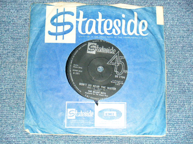 画像1: THE BEACH BOYS - A) DON'T GO NEAR THE MATER   B)STUDENT DEMONSTRATION TIME ( -  /Ex++, Ex++) / 1971 UK ENGLAND ORIGINAL Used 7" 45rpm  