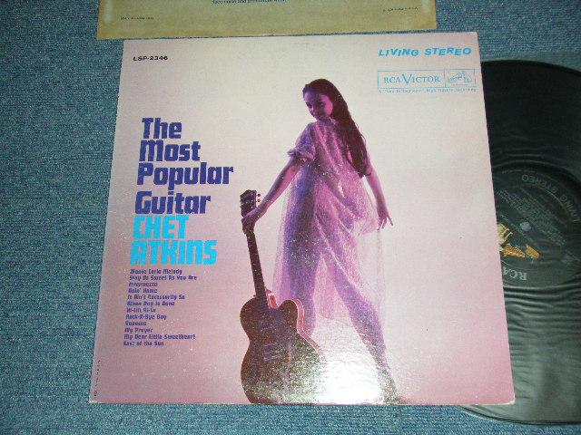 画像1: CHET ATKINS - THE MOST POPULAR GUITAR (Ex+/Ex++) / 1961 US AMERICA ORIGINAL STEREO Used LP