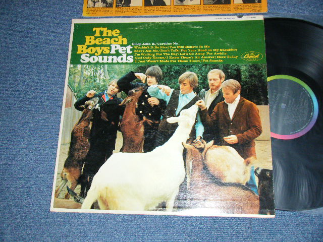 画像1: The BEACH BOYS - PET SOUNDS (Matrix #A)T1-2458-F-19 #4 (IAM in TRIANGLE) B)T2-2458-G12 (IAM in TRIANGLE) "SCRANTON press in PENNSYLVANIA" (Ex++/Ex++) / 1966 US AMERICA ORIGINAL MONO Used LP