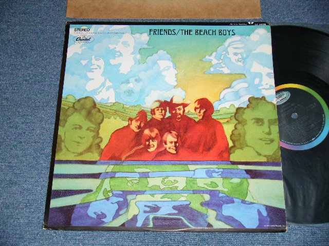 画像1: The BEACH BOYS - FRIENDS (Matrix #A)ST-1-2895 B4 #1 O B)ST-2-2895 B4 #1 O)  "JACKSONVILLE Press in ILLINOIS"  (Ex++/Ex+++) / 1968 US AMERICA ORIGINAL STEREO Used LP