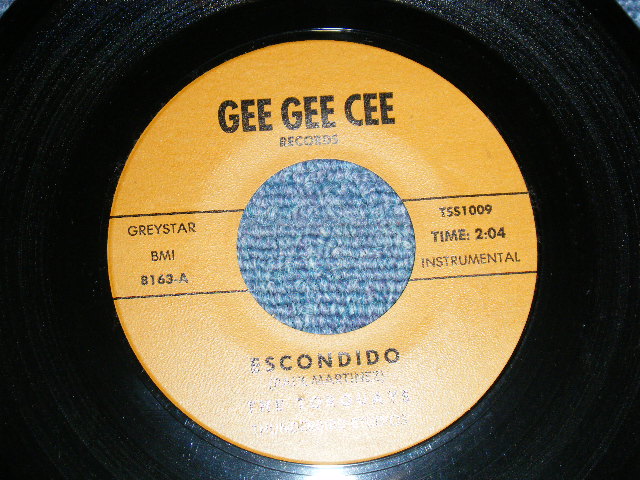 画像1: The TORQUAYS (TOKENS' MEMBER??) - A)ESCONDIDO   B)SURFERS CRY (Ex+++/Ex+++) / 1963 US AMERICA ORIGINAL Used 7" 45rpm Single