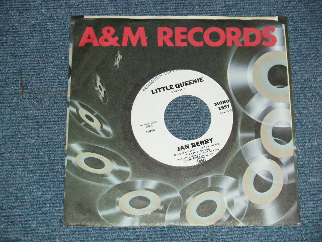 画像1: JAN BERRY - LITTLE QUEENIE  A)MONO   B)STEREO (MINT/MINT)  / 1977 US AMERICA ORIGINAL "PROMO ONLY SAME FLIP M/ST" Used 7" SINGLE
