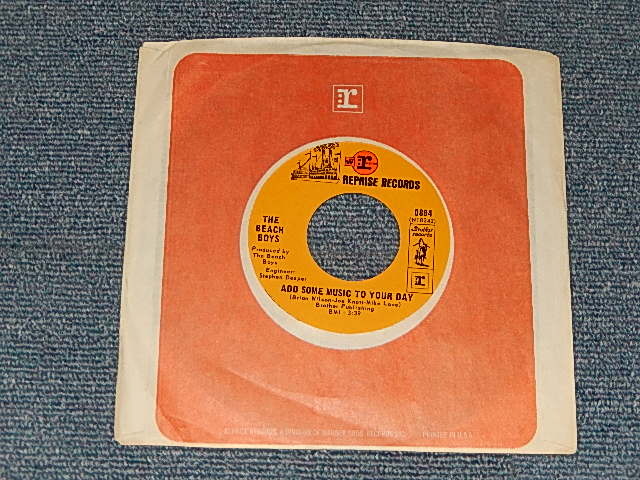 画像1: THE BEACH BOYS - A) ADD SOME MUSIC TO YOUR DAY   B)Susie Cincinnati  (MINT-/MINT-) / 1970 US AMERICA ORIGINAL Used 7" 45 rpm Single