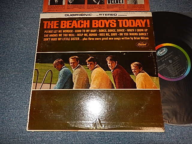 画像1: The BEACH BOYS - THE BEACH BOYS TODAY (Matrix #A)DT1-2269-A3 "M(SCRANTON Mark)"    B)DT2-2269-W1  SCRANTON Mark)  "Capitol Records in Scranton, Pennsylvania Press" (Ex++/Ex++) / 1965 US AMERICA ORIGINAL "DUOPHONIC STEREO" Used LP
