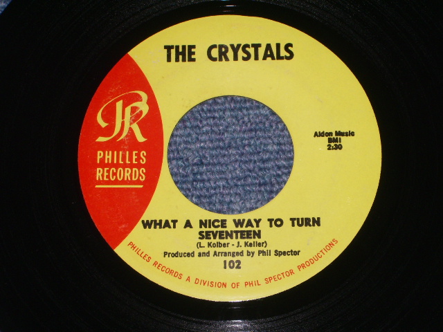 画像: THE CRYSTALS - UPTOWN  ( YELLOW LABEL  MINT-/MINT- ) / 1964 US ORIGINAL 7" SINGLE 