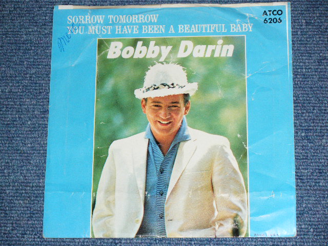画像: BOBBY DARIN ( on Guitar JERRY McGEE Of THE VENTURES' LEAD GUITARIST ) - YOU MUST HAVE BEEN A BEAUTIFUL BABY )　/ 1961 US ORIGINAL  7"45's Single With PICTURE  SLEEVE 