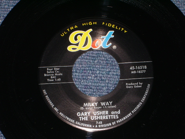 画像: GARY USHER -  THREE SURFER BOY ( MINT/MINT- )   / 1963 US ORIGINAL 7" Single 