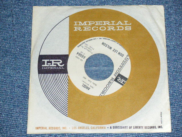 画像: DON LEE WILSON -  TELL .LAULA I LOVE HER ( THIN LOGO STYLE / MINT/MINT ) / 1964 US ORIGINAL White  Label Promo 7"SINGLE