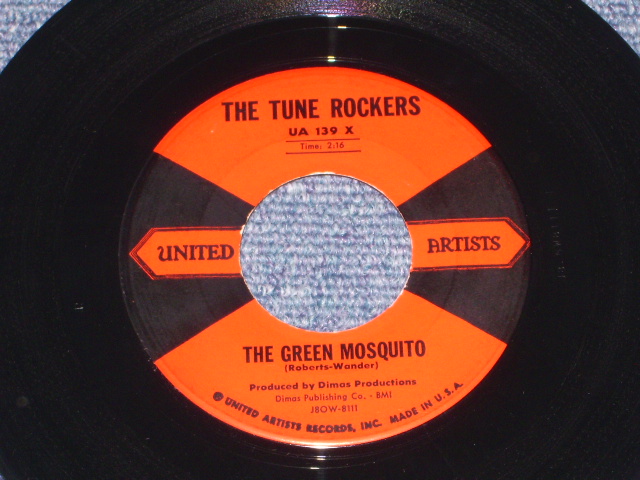 画像1: TUNE ROCKERS - THE GREEN MOSQUITO ( Ex++/Ex++ ) / 1958 US ORIGINAL 7" SINGLE 