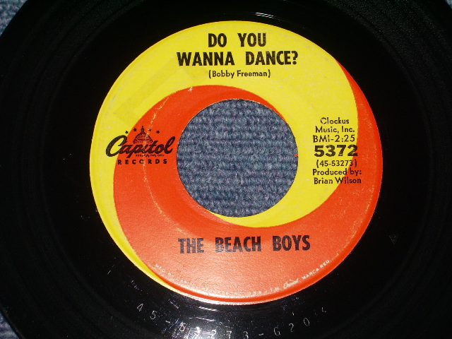 画像: THE BEACH BOYS - DO YOU WANNA DANCE?  ( STRAIGHT-CUT Cover Ex+++/Ex+++ ) / 1965 US ORIGINAL 7" SINGLE With PICTURE SLEEVE 