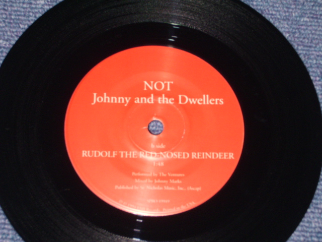 画像: A) JOHNNY AND THE DWELLERS / B) THE VENTURES -  A) DEPRESSION  / B) RUDOLF THE RED-NOSED REINDEE  /1994 US  ORIGINAL?? Promo Only Coupling 7" SINGLE  With PICTURE SLEEVE 